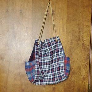 Handmade drawstring bag